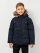 Детская зимняя длинная куртка для мальчика Minoti 15coat 38 39608JNR 98-104 см Синяя (5063025183375) - изображение 1