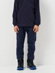 Подростковые теплые спортивные штаны-джогеры Minoti 15fleece 21 39530TEN 140-146 см Синие (5063025174267) - изображение 1