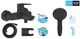 Смеситель для ванны GROHE QuickFix Start с душевым набором UA30330701 (322782432+279582430+287422432+279462430) - изображение 3