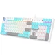 Клавіатура дротова A4Tech Bloody S510R USB Icy White - изображение 5