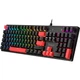 Клавіатура дротова A4Tech Bloody S510R USB Fire Black - изображение 4