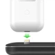 Док станция зарядка беспроводная Qi Fast Wireless Charger 3in1|5-15W, Watch/Headphones/Phone,подсветка| Black - изображение 7