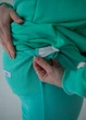 Лосини для вагітних (живіт у рубчик) HN XL (620201(2) М'ятні - зображення 4