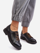 Buty derby damskie Vinceza Nakera 39 Czarne (5905677937350) - obraz 5