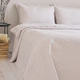 Покрывало с наволочкой LIMASSO CAMBRIDGE NATURAL CREAM 180x240 - изображение 2