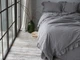Комплект постельного белья LIMASSO OPAL GREY EXCLUSIVE 160x220x2 - изображение 1