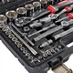 Набор головок торцевых Vitals Master Impact + Superlock 1/4" и 1/2" 111 предметов (186169W) - изображение 7