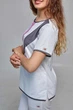 Костюм медицинский СпецМед Айс/Вирджиния 48 Белый/асфальт/розовый - изображение 3