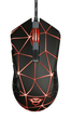 Миша Trust GXT 133 Locx Illuminated Gaming, Black, USB, оптична, 800/1200/2400/4000 dpi, 6 чутливих кнопок, LED підсвічування верхньої кришки з 4 режимами пульсуючого світла, 1.8 м (22988) - зображення 2