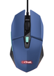 Мышь Trust GXT 109 FELOX, Blue, USB, оптическая, 200-6400 dpi, RGB подсветка, 6 программируемых кнопок, 1.5 м (25067) - изображение 2