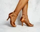 Туфли бальные для латины PRO Dance Kylie 38 Dark Tan - изображение 1