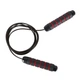 Скакалка швидкісна PowerPlay 4210 Power Weighted Jump Rope Чорна (2,7m.) - изображение 3