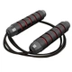 Скакалка швидкісна PowerPlay 4210 Power Weighted Jump Rope Чорна (2,7m.) - изображение 7