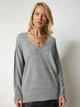 Пуловер женский Happiness PN00078 One Size Gray (8684347000392) - изображение 1