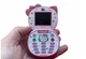 Дитячий міні мобільний телефон AIEK Hello Kitty GSM 900/1800Мгц Рожевий - зображення 3