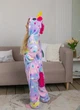 Пижама кигуруми Kigurumi Звездный Единорог для девочек фиолетовый на рост 120-130 см (200241) - изображение 2