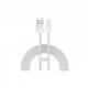 Кабель Baseus Dynamic Series Fast Charging USB to Lightning 2.4A 1m White (CALD000402) - зображення 1