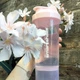 Шейкер спортивний Smartshake Slim 500ml Cotton Pink Light Lavender - изображение 5