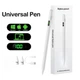Стилус K-2268A Universal Pen Magnetic з цифровим дисплеєм для планшетів та смартфонів iOS/Android/Windows Білий - изображение 1