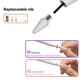 Стилус K-2268A Universal Pen Magnetic з цифровим дисплеєм для планшетів та смартфонів iOS/Android/Windows Білий - изображение 5