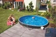 Басейн каркасний 4.6x1.2 м без фільтру, AZURO 402 DL RATTAN , з отворами 3EXB0338 - изображение 2