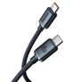 Кабель 2-метровый Baseus Crystal Shine Type-C to Type-C 100W CAJY000701 черный - изображение 2