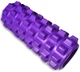 Масажний ролик EasyFit Grid Roller PRO 33 см Фіолетовий - зображення 3
