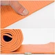 Коврик для йоги и фитнеса EasyFit ПВХ (PVC) Оранжевый - изображение 2