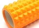 Массажный ролик EasyFit Grid Roller 45 см v.2.2 Оранжевый - изображение 2