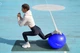 М'яч для фітнесу (фітбол) Power System PS-4011 Ø55 cm PRO Gymball Blue - изображение 3