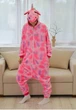 Піжама кігурумі дитяча Kigurumi Єдиноріг рожевий із зірками для дівчинки підлітка на зріст 130-140 см (200641) - зображення 1
