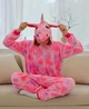 Піжама кігурумі дитяча Kigurumi Єдиноріг рожевий із зірками для дівчинки підлітка на зріст 130-140 см (200641) - зображення 4
