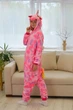 Піжама кігурумі дитяча Kigurumi Єдиноріг рожевий із зірками для дівчинки підлітка на зріст 130-140 см (200641) - зображення 5
