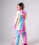 Пижама кигуруми Kigurumi Единорог для девочек Радужный розовый на рост 145-155 см (200341) - изображение 2
