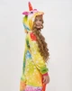 Піжама кігурумі дитяча Kigurumi Єдиноріг із зірками жовтий для дівчинки підлітка на зріст 165-175 см (200441) - зображення 2