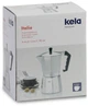 Кофеварка гейзерная Kela Italia 150 мл на 3 чашки Серебристая (10590) - изображение 9