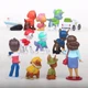 Набор фигурок Щенячий патруль Paw Patrol 12 шт. Маршал, Гонщик, Скай, Рокки, Эверест, Трек, Райдер и другие, 12 шт. - изображение 4