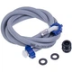 489095 Gorenje Шланг заливной для стиральной машины Waterstal 2 м D резьба=3/4" D вн.=10.5mm D наруж.=15mm - изображение 1