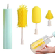 Електрична щітка для миття пляшок та келихів BRUSH AND 412 з насадками - зображення 3