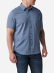 Сорочка тактична 5.11 Tactical Aerial Short Sleeve Shirt 71378-681 XS Grey Blue (2000980528486) - зображення 3