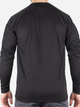 Лонгслів тактичний швидковисихаючий MIL-TEC TACTICAL LONG SLEEVE SHIRT QUICKDRY 11082002 2XL Black (2000980459025) - зображення 2