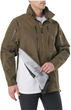 Куртка тактична вологозахисна 5.11 Tactical Approach Jacket 48331-192 3XL Tundra (2000980456345) - зображення 4