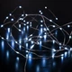 Светодиодная гирлянда роса нить 3 м на батарейках для дома 30 LED, Белый - изображение 3