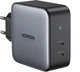 Мережевий зарядний пристрій UGREEN CD254 2хUSB-C 100W QC4.0 PD3.0 GaN Tech Gray (50327) - зображення 1