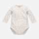 Боді дитяче Pinokio Hello Buttoned Longsleeve Bodysuit 50 см Ecru (5901033291234) - зображення 1