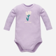 Body niemowlęce dla dziewczynki Pinokio Lilian Bodysuit Longsleeve 80 cm Violet (5901033305450) - obraz 1