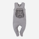 Дитячі повзунки для новонароджених Pinokio Le Tigre Sleepsuit 62 см Grey (5901033279959) - зображення 2