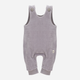 Напівкомбінезон дитячий Pinokio Hello Dungarees 62 см Grey (5901033291951) - зображення 1