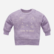 Дитячий світшот для дівчинки Pinokio Lilian Sweatshirt 92 см Фіолетовий (5901033305092) - зображення 1