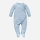 Дитячий чоловічок для хлопчика Pinokio Lovely Day Babyblue Wrapped Overall LS 56 см Синій (5901033311536) - зображення 1